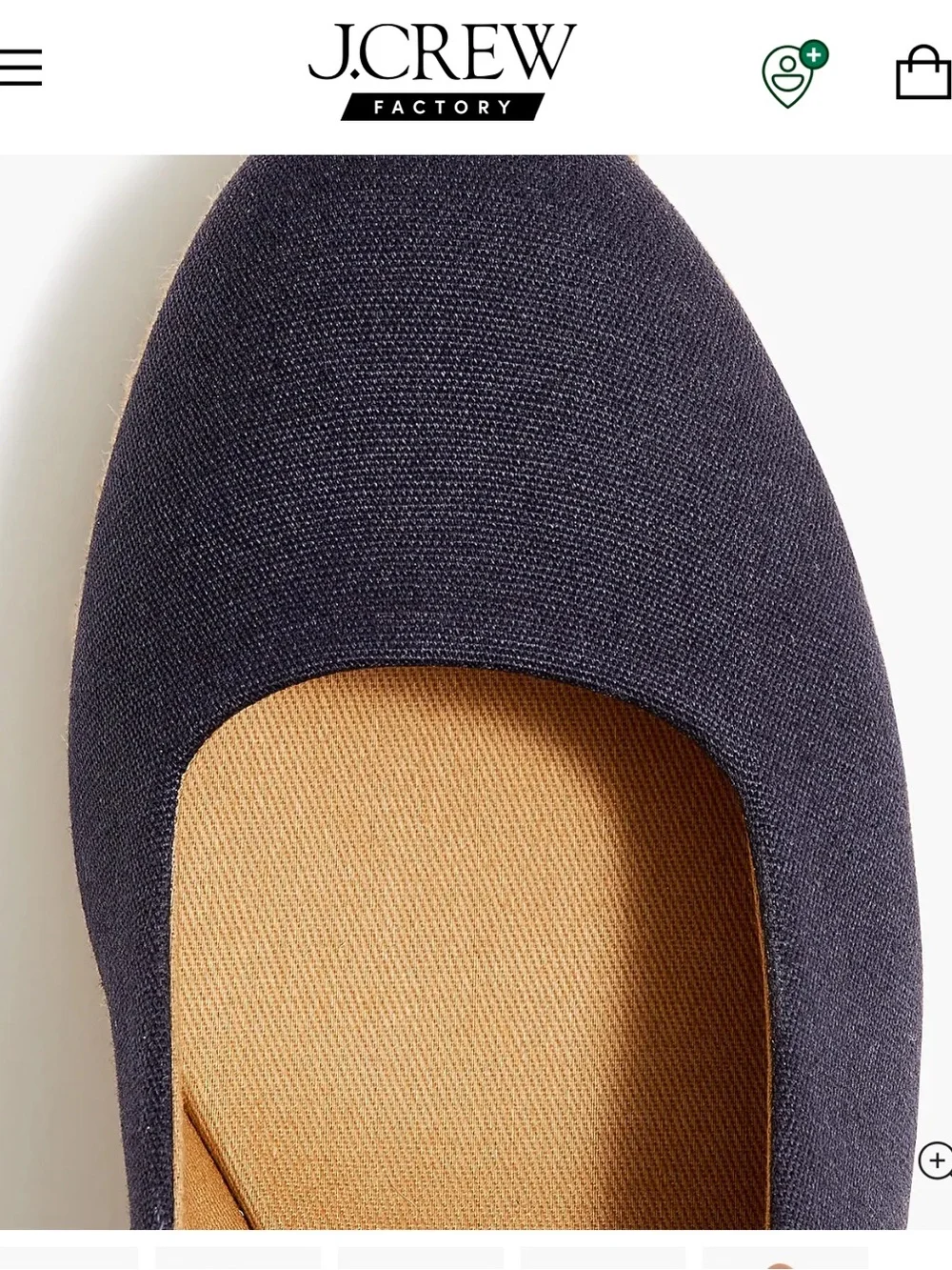 J.CREW Factory navy blue Canvas espadrille wedges,Sz.9,5!NEW